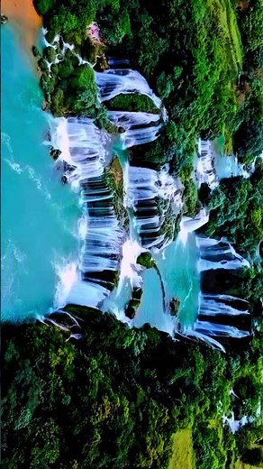 🌊✨ Magical Waterfall Paradise 🌿 Nature’s Hidden Wonder 🏞️ Relaxing Scenic Beauty 4K 🍃💎