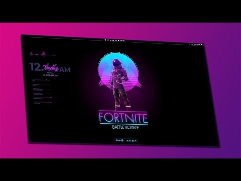Best windows 11 theme based on gaming. Fortnite theme works with windows 10 too.