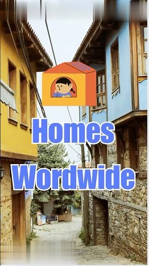 Homes Around the World! 🏠🌎 (Where Do Kids Live?)