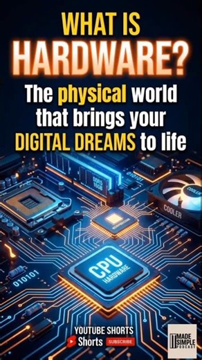 What is Computer Hardware? Definition with Examples #itbasics #trending #shorts#viral#youtubeshorts