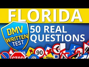 Learners Permit Test Florida with 50 Real Questions to Pass!