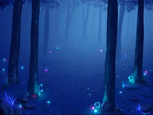 Digital Art, Wallpaper, Printable, Painting, Digital Painting, Glowing in the Dark, Vivid Sydney - Etsy UK