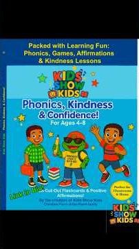📚 The Kids Show Kids BOOK is HERE! 🎉 kSK Phonics, Kindness & Confidence 🌟 🚀💛
