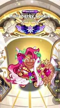 I MAX AWAKENED HOLLYBERRY COOKIE! #cookierunkingdom #crk #cookierun #shorts
