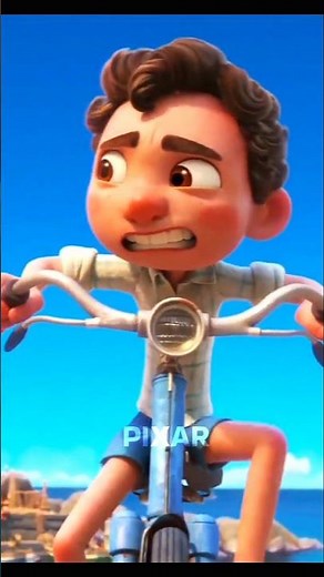 Here Lucca is trying to learn to ride a bicycle!