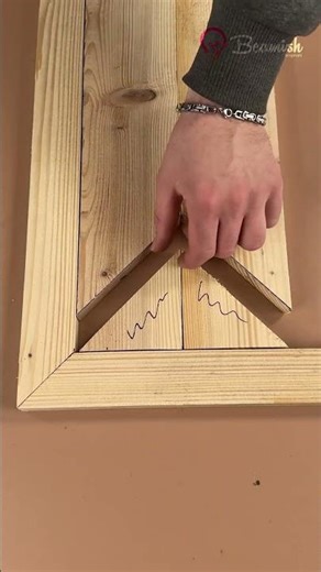Quick method make a 90° corner #diy #corner #joint #method