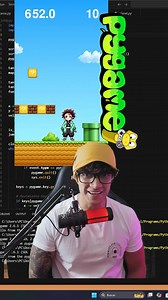Te explico como añadir el salto a un videojuego creado con python y pygame. #python #programacion #pygame | Pildoras de programación