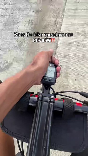wireless bike speedometer xoss g review (nasa yellow basket yan) #xossg #xossgplus #cyclingtiktok #siklistangtiktoker #fyp #foryou