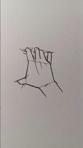 how to draw hand grabbing something #draw #sketch #tutorial #drawings #sketchbook