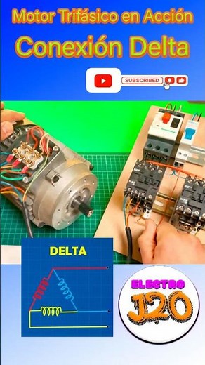 👨‍🔧Descubre Cómo Conectar un Motor Trifásico en Delta o Triángulo⚡🪛