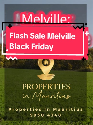 Plots for Sale in Mauritius - Flash Sale at 175k Perche