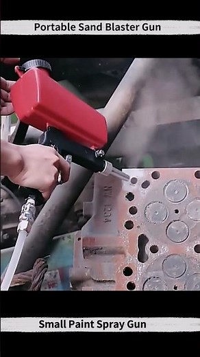 Portable Sandblasting Gun For Rust Removal | Portable Sandblaster #shorts