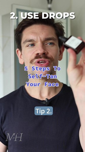 5 Steps to Self-Tan Your Face | Male Grooming Tutorial