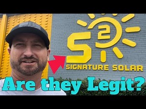 Is Signature Solar a legit retail store for solar equipment?
