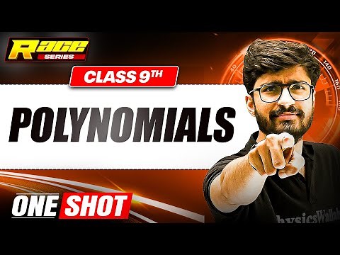 POLYNOMIALS in 1 Shot: FULL CHAPTER | Class 9th