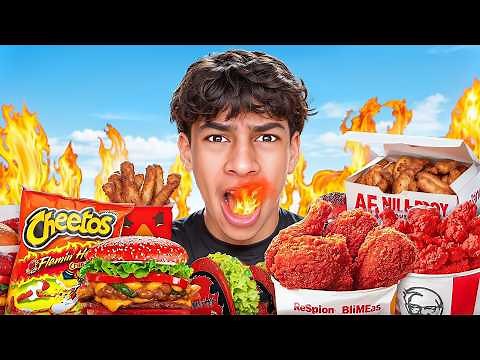 WORLD'S SPICIEST FOODS Challenge! | The Royalty Family