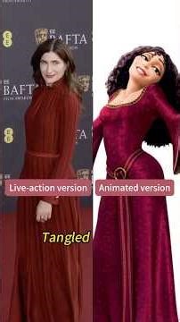 No wonder Disney chose Kathryn Hahn to play Mother Gothenburg in the live-action Tangled.#shorts