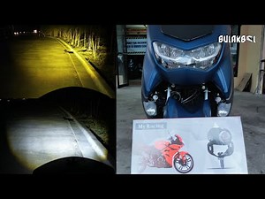 PAANO MAGKABIT NG MINI DRIVING LIGHT NA MAY 3 WAY SWITCH AT PASSING LIGHT SA NMAX 2020 | BULAKBOL