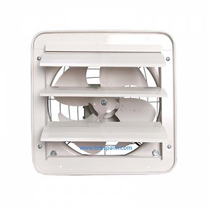 [Hot Item] Commercial-Grade Square Exhaust Fan with Hard-Wearing Metal Front Louvers for Greater Efficiency