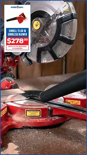 2.5K views · 11 reactions | The Einhell cordless blower TE-CB 18/180...