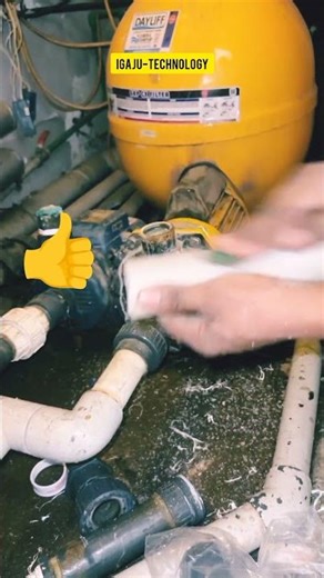 PVC pipe, heat it and expand it with a PVC adapter #pvcpipe #pvc #shorts #bidet #hank #shortsrwanda