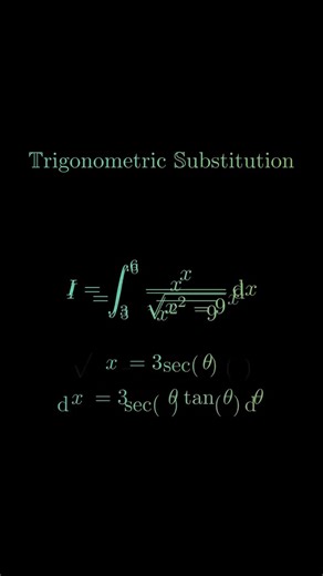 Integration By Trigonometry #maths #shorts #fyp
