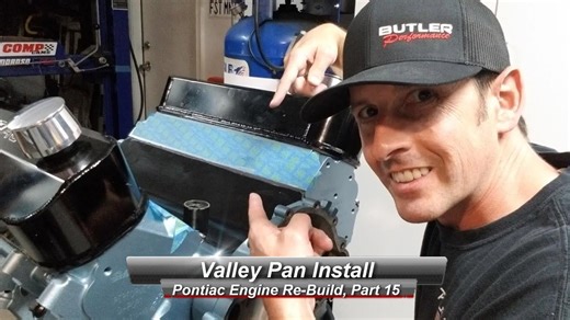 Pontiac V8 Rebuild, Part 15 – Proper Technique for Valley Pan Installation Using RTV