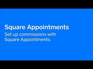 Set up team commissions with Square Appointments