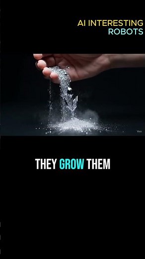 Watch This Robot Build from DUST! 🤯 #nanotechnology #AI #robotics #futuretech #satisfying