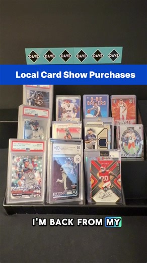 All the cards I purchased 💰 this weekend at my local card show. Do you think this was a good overall buy at $241? #sportscards #cardshow