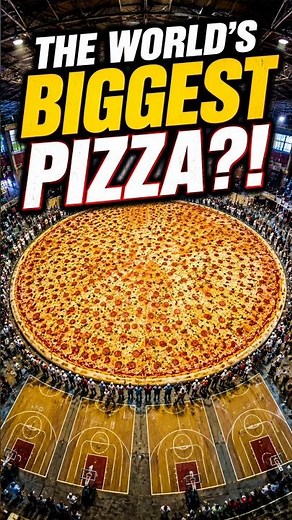 How Big Is the Largest Pizza Ever Made? 🍕
