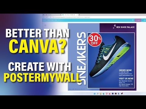 BETTER THAN CANVA? CREATE DESIGNS WITH POSTERMYWALL INSTEAD!