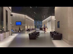 Inside the BEST Airport Lounge in the World | Al Safwa First Class Lounge Qatar Airways