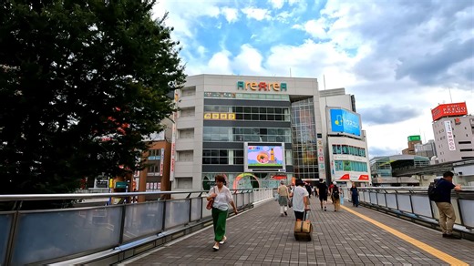 【4K】立川站周边散步！东京都立川市