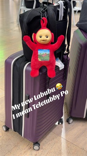 When your #toddler decides they want a teletubby! #labubu #pursecharms #late to the game @Teletubbies HQ