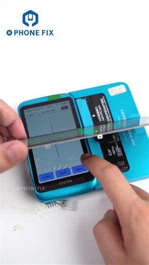 Use JCID V15PM Screen Tester with MIPI 2-in-1 Module to test iPhone X-17 Pro Max Touch Display