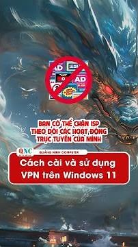 Cách cài và sử dụng VPN trên Windows 11#thuthuatmaytinh #tips #tipsandtricks #computer #pc