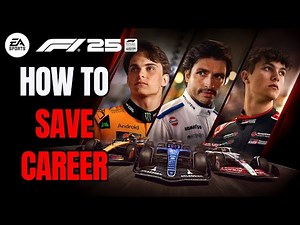 How to Save Career in F1 25 (Autosave & Mid Session Save)