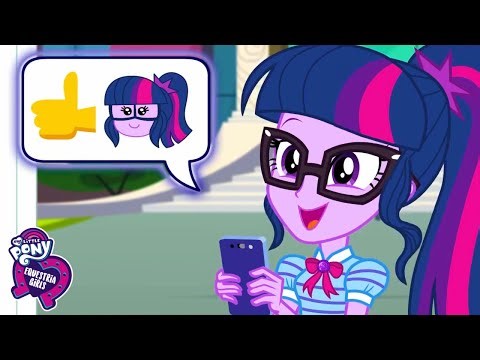 🧪 Fluttershy’s Emoji Adventure and more! | My Little Pony: Equestria Girls | Cartoons for Kids