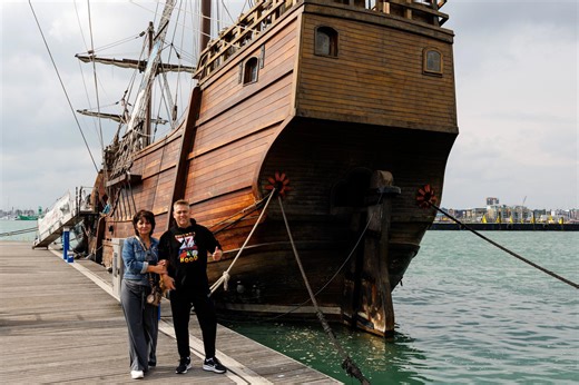 WATCH: Fascinating pictures from replica of Christopher Columbus Santa Maria ship in Portsmouth