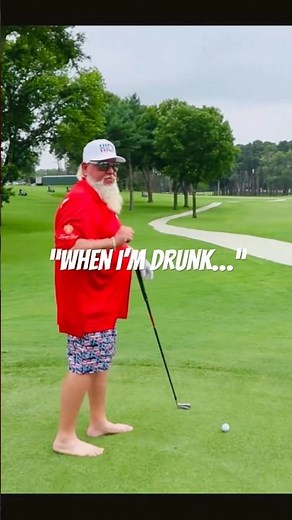 Drunk John Daly SMASHES his 3 Iron 236 Yds 🏌🏼