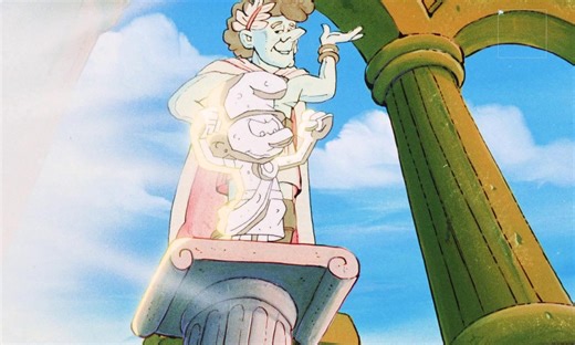 Les Schtroumpfs - S09 E07 - La statue romaine grognonne / La romana du Schtroumpf gourmand