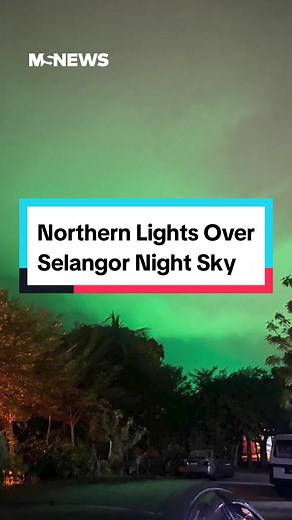 Unfortunately no alien activities at work here. 🤣 #mustsharenews #sgfyp #sg #sgnews #sgtiktok #tiktoksg #singaporetiktok #singapore #tiktoksingapore #entertainmentnews #selangor #northernlight #sky #green #alien #nightsky #squid #fishing #fishingboat