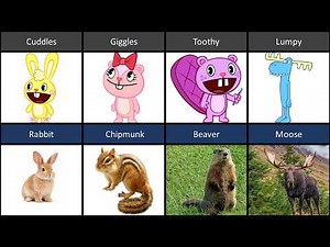 Happy Tree Friends Characters in Real Life