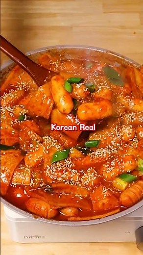 Real Korean Original Classic Tteokbokki Recipe #koreanfood