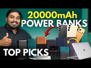 Best 20000mAh Power Bank 2026 - Powerbank for iPhone, Mobile, Laptop