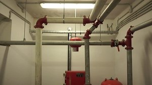 Industrial Building Fire Alarm Water Sprinkler Stock Footage Video (100% Royalty-free) 19846969 | Shutterstock