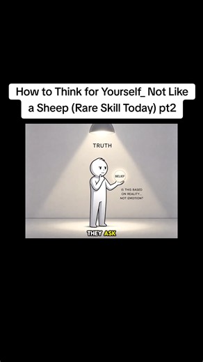 How to Think for Yourself_ Not Like a Sheep (Rare Skill Today) #ThinkForYourself #SelfImprovement #CriticalThinking #Mindset #Psychology