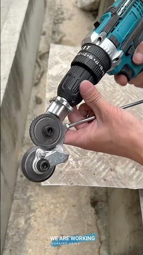 🔩 Controlled Sheet Metal Cutting with Drill-Powered Nibbler