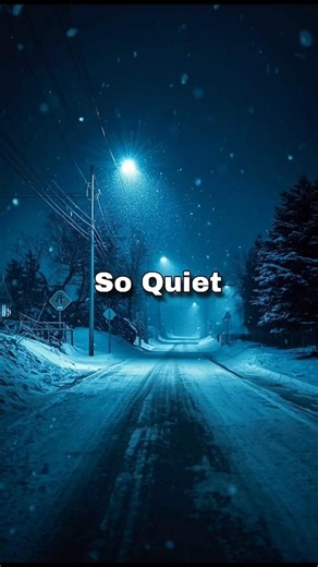 Why Snow Makes Everything Quiet